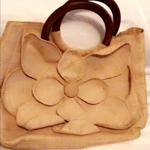 Mary Y Sol Straw Woven Bag